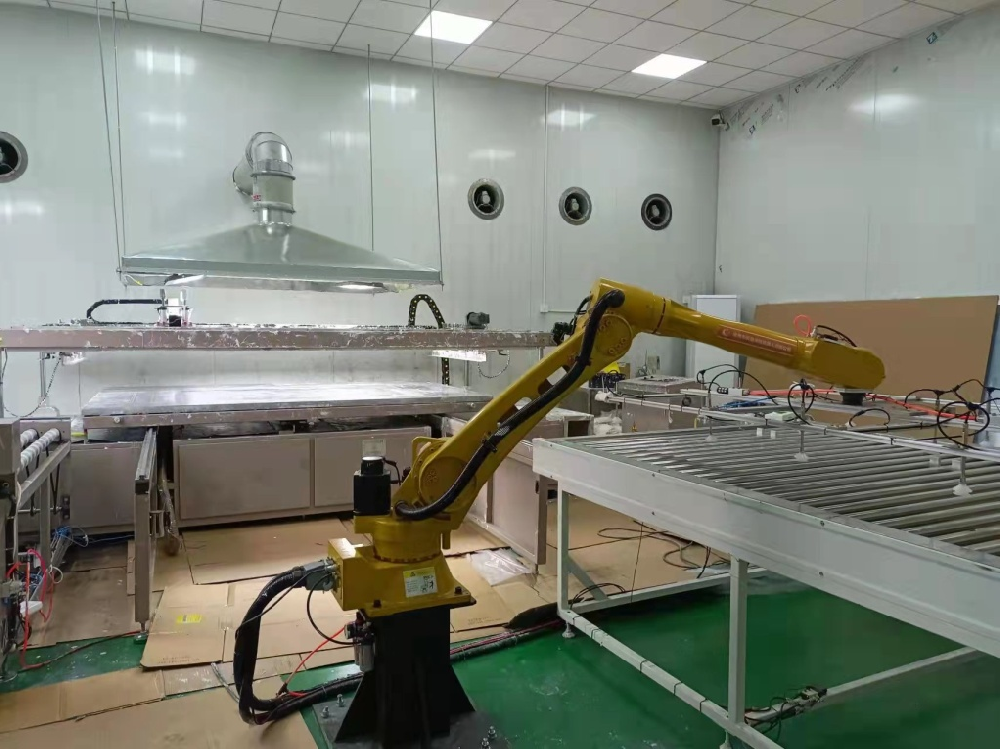 草莓视频成人助力鎮江一家光伏企業實現全自動絲網印刷方案